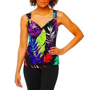 Bold Elements Womens Cowl Neck Sleeveless Tank Top
